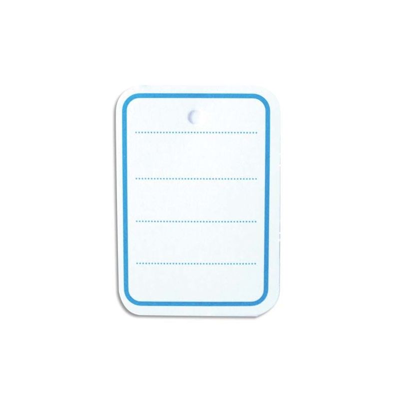 AVERY Boîte de 1000 étiquettes perforées lignées 31x46 mm