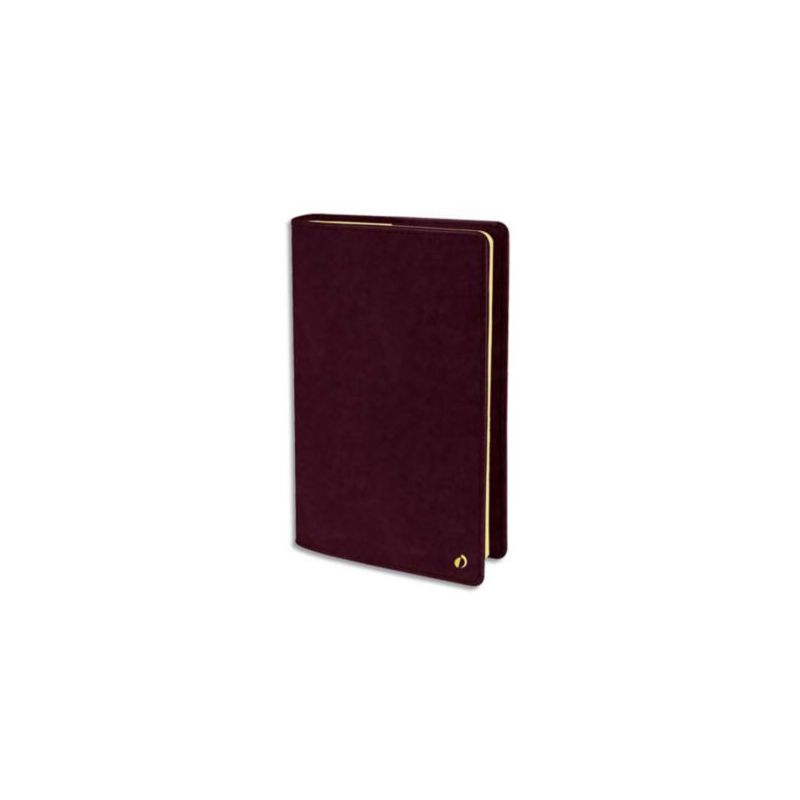 QUO VADIS Agenda Wild Affaire Prestige 1S/2P papier ivoire format 10 x 15 cm couverture Velours Prune QUO VADIS Agenda Wild Affaire Prestige 1S/2P papier ivoire format 10 x 15 cm couverture Velours Prune