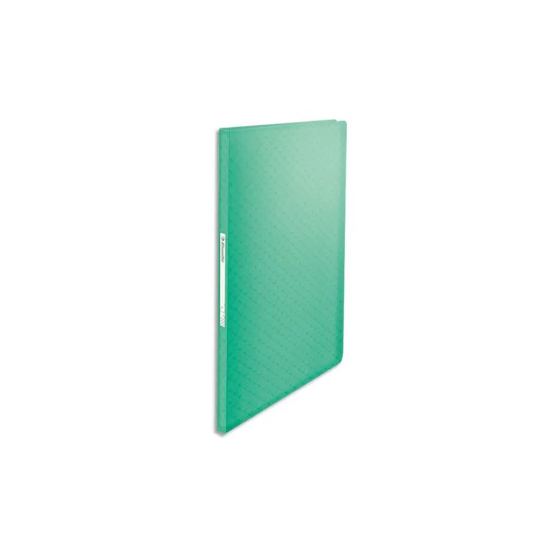 ESSELTE Protège-documents Colour ice 20 pochettes, 40 vues, en polypropylène 5/10ème. Coloris Vert ESSELTE Protège-documents Colour ice 20 pochettes, 40 vues, en polypropylène 5/10ème. Coloris Vert