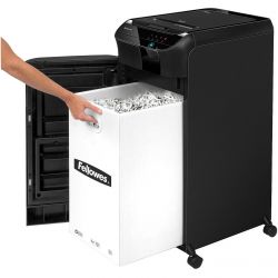 FELLOWES Destructeur AUTOMAX 550C sécurité P-4, coupe croisée, corbeille 82L 4963101