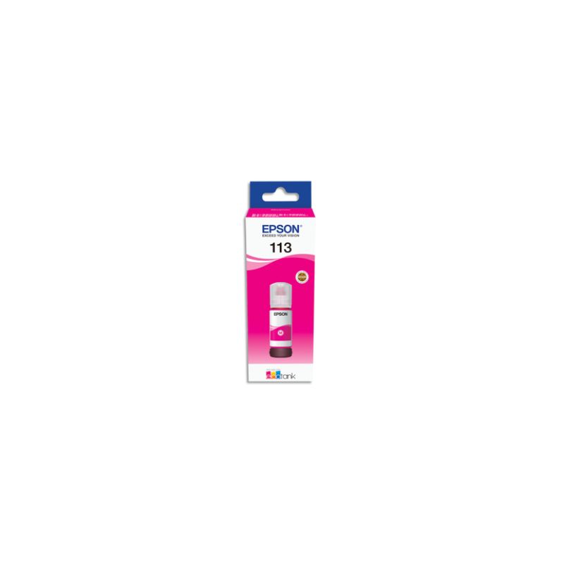 EPSON Bouteille d'encre 113 magenta C13T06B340 EPSON Bouteille d'encre 113 magenta C13T06B340