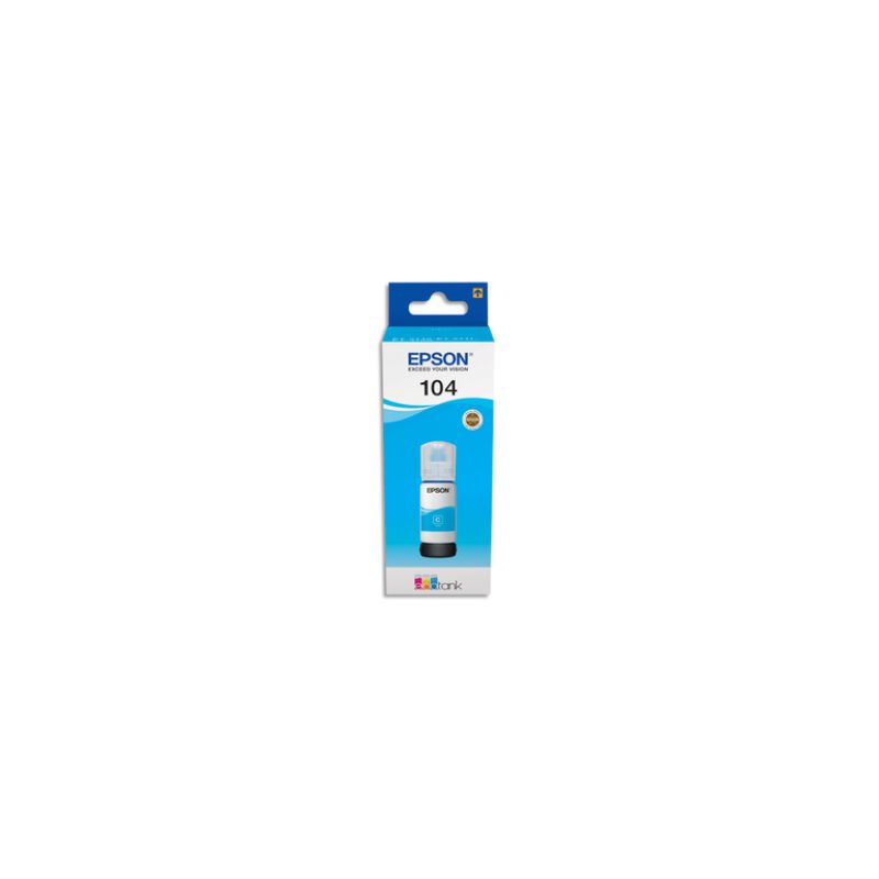 EPSON Cartouche Jet d'encre 104 Cyan ECOTANK C13T00P240 EPSON Cartouche Jet d'encre 104 Cyan ECOTANK C13T00P240
