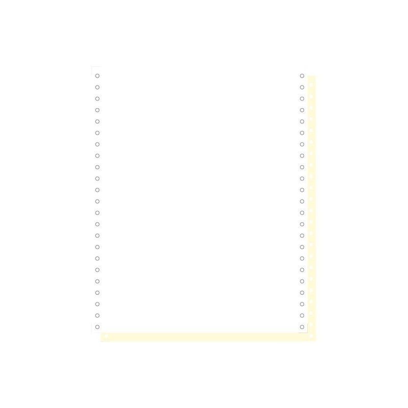 EXACOMPTA Boîte 1000 feuilles listing 70g autocopiantes blanc/jaune 240x11 2plis bande Caroll détachable EXACOMPTA Boîte 1000 feuilles listing 70g autocopiantes blanc/jaune 240x11 2plis bande Caroll détachable