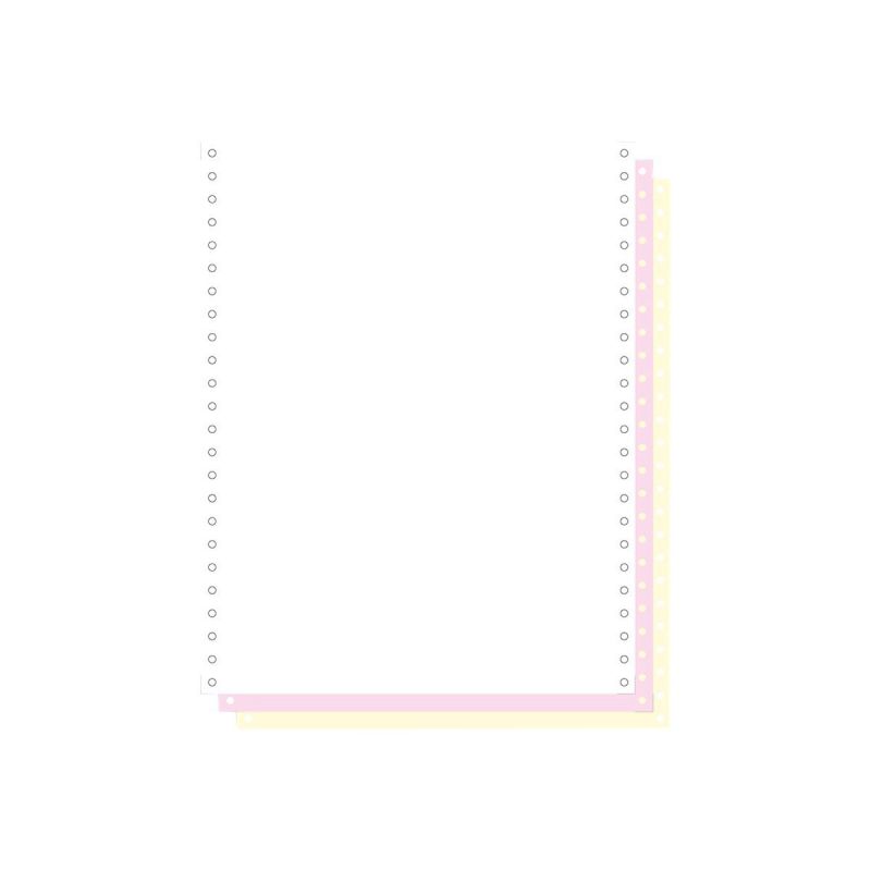 EXACOMPTA Boîte 1000 feuilles listing 70g autocopiante blanc/rse/jne 240x12 3plis bande Caroll détachable EXACOMPTA Boîte 1000 feuilles listing 70g autocopiante blanc/rse/jne 240x12 3plis bande Caroll détachable