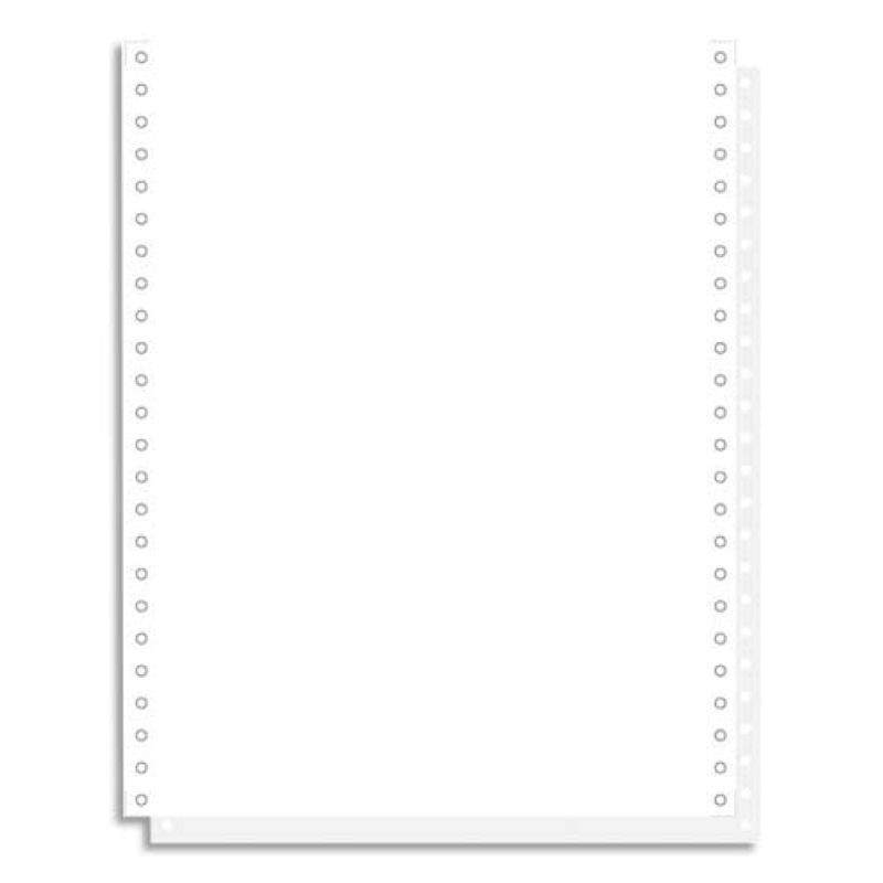 EXACOMPTA Boîte 1000 feuilles listing 80g autocopiantes blanc/jaune 240x12 2plis bande Caroll détachable EXACOMPTA Boîte 1000 feuilles listing 80g autocopiantes blanc/jaune 240x12 2plis bande Caroll détachable
