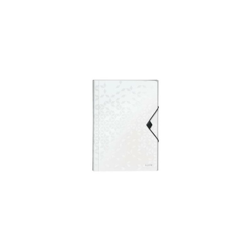 LEITZ Trieur à rabat WOW extensible en polypropylène 11 positions. Coloris Blanc LEITZ Trieur à rabat WOW extensible en polypropylène 11 positions. Coloris Blanc