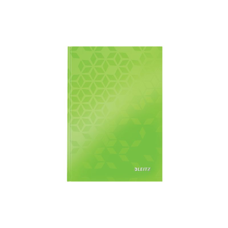 LEITZ Cahier WOW 14,8x21cm, 160 pages lignées. Couverture rigide. Coloris Vert LEITZ Cahier WOW 14,8x21cm, 160 pages lignées. Couverture rigide. Coloris Vert
