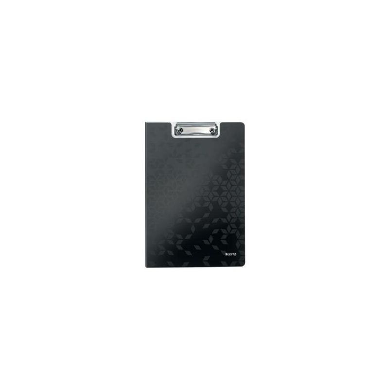 LEITZ Porte-blocs avec rabat WOW A4, capacité 75 feuilles. Dimensions : L22,8xH1,7xP32cm. Coloris noir LEITZ Porte-blocs avec rabat WOW A4, capacité 75 feuilles. Dimensions : L22,8xH1,7xP32cm. Coloris noir