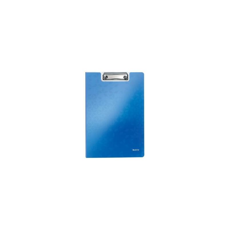 LEITZ Porte-blocs avec rabat WOW A4, capacité 75 feuilles. Dimensions : L22,8xH1,7xP32 cm. Coloris bleu LEITZ Porte-blocs avec rabat WOW A4, capacité 75 feuilles. Dimensions : L22,8xH1,7xP32 cm. Coloris bleu