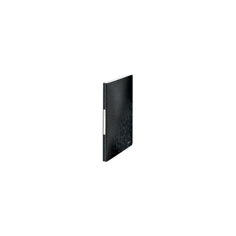 LEITZ Protège document WOW en polypropylène 40 pochettes, 80 vues. Coloris Noir LEITZ Protège document WOW en polypropylène 40 pochettes, 80 vues. Coloris Noir