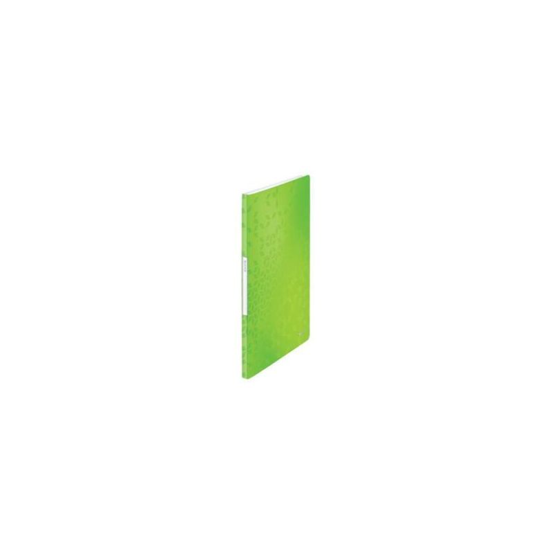 LEITZ Protège document WOW en polypropylène 20 pochettes, 40 vues. Coloris Vert LEITZ Protège document WOW en polypropylène 20 pochettes, 40 vues. Coloris Vert