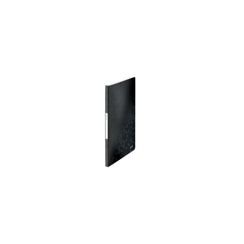 LEITZ Protège document WOW en polypropylène 20 pochettes, 40 vues. Coloris Noir LEITZ Protège document WOW en polypropylène 20 pochettes, 40 vues. Coloris Noir