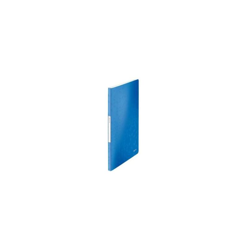 LEITZ Protège document WOW en polypropylène 20 pochettes, 40 vues. Coloris Bleu LEITZ Protège document WOW en polypropylène 20 pochettes, 40 vues. Coloris Bleu