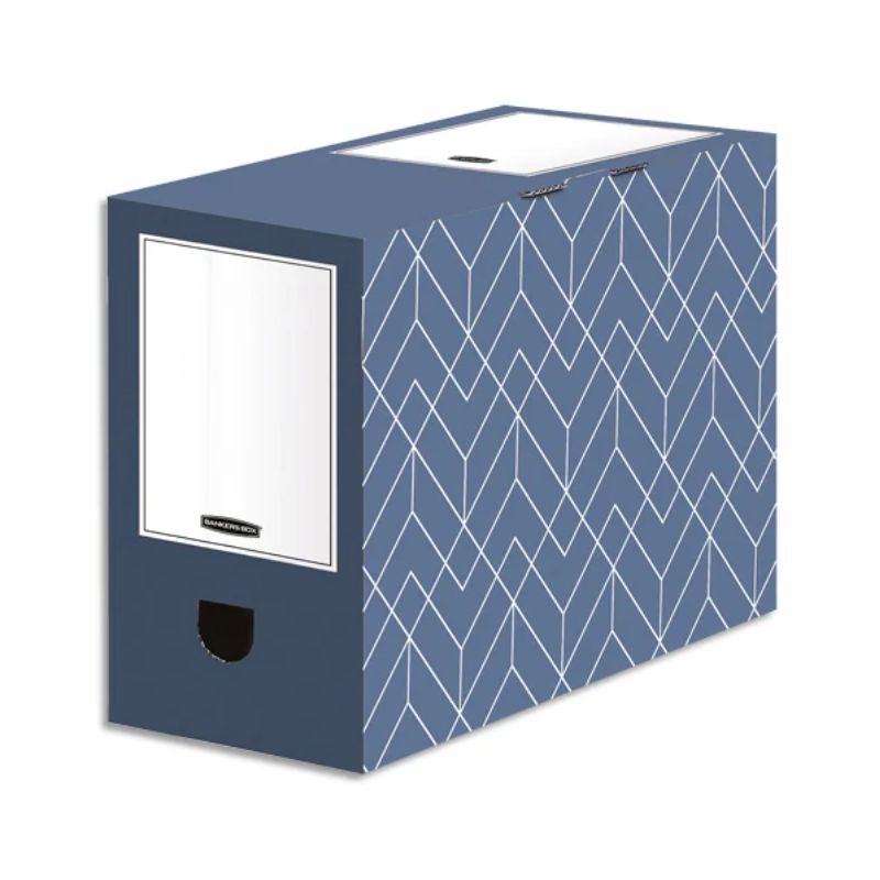 BANKERS BOX Boîte archives dos de 15 cm HEAVY DUTY DESIGN. Montage manuel. Coloris bleu BANKERS BOX Boîte archives dos de 15 cm HEAVY DUTY DESIGN. Montage manuel. Coloris bleu