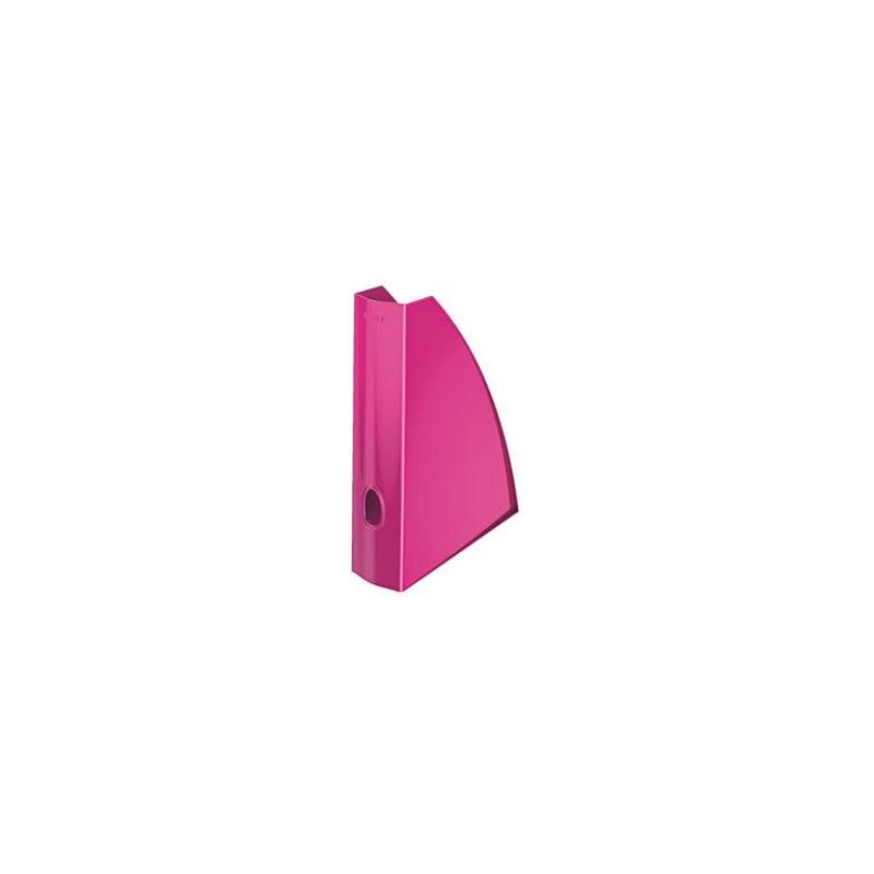 LEITZ Porte-revues Wow. Dimensions (hxp) : 31,2 x 25,8 cm. Dos de 7,5 cm. Coloris Rose LEITZ Porte-revues Wow. Dimensions (hxp) : 31,2 x 25,8 cm. Dos de 7,5 cm. Coloris Rose