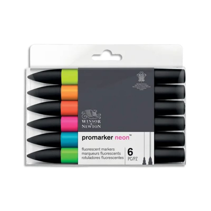 WIN SET 6 NEON MARKER 7061
