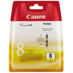 CANON Cartouche Jet d'encre Jaune CLI 8Y