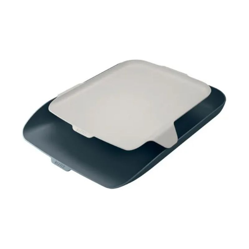 LEITZ Corbeille à courrier avec organiseur de bureau Cosy, L274 x H62 x P391 mm, gris LEITZ Corbeille à courrier avec organiseur de bureau Cosy, L274 x H62 x P391 mm, gris