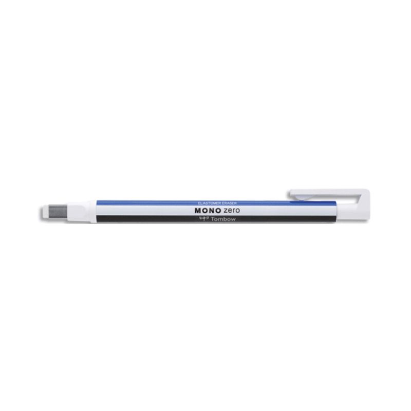 TOMBOW Stylo gomme MONO ZERO. Pointe rectangulaire de 2,5mm. Rétractable et rechargeable. TOMBOW Stylo gomme MONO ZERO. Pointe rectangulaire de 2,5mm. Rétractable et rechargeable.