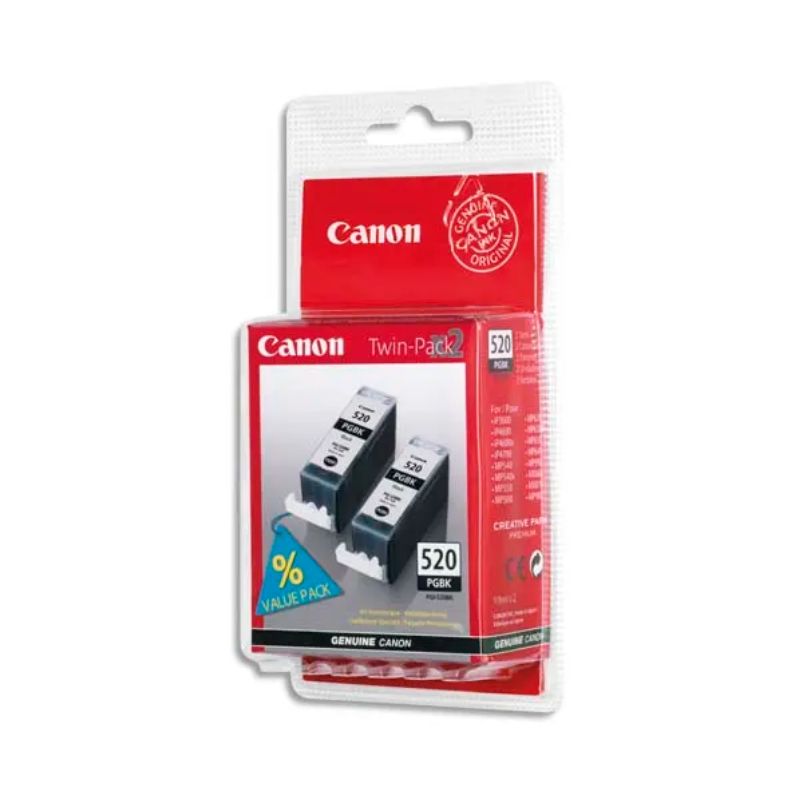 CNO TWINPACK JE NOIR PGI520BK 2932B012 CNO TWINPACK JE NOIR PGI520BK 2932B012