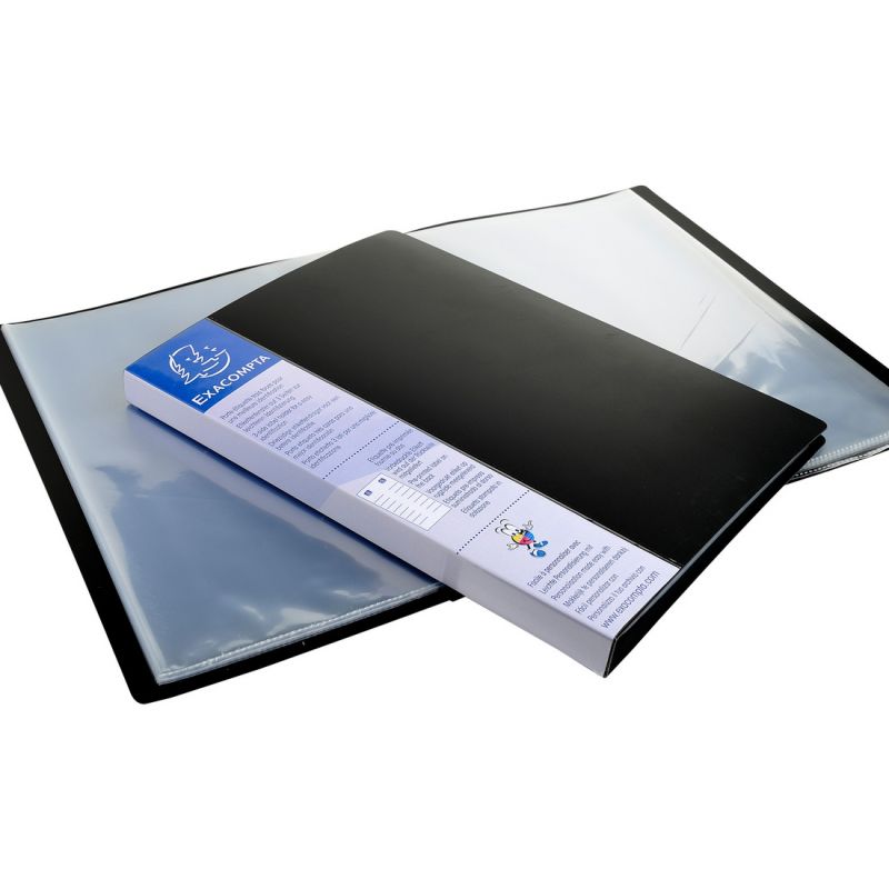 EXACOMPTA Protège-documents UPLINE en polypropylène opaque 80 vues EXACOMPTA Protège-documents UPLINE en polypropylène opaque 80 vues