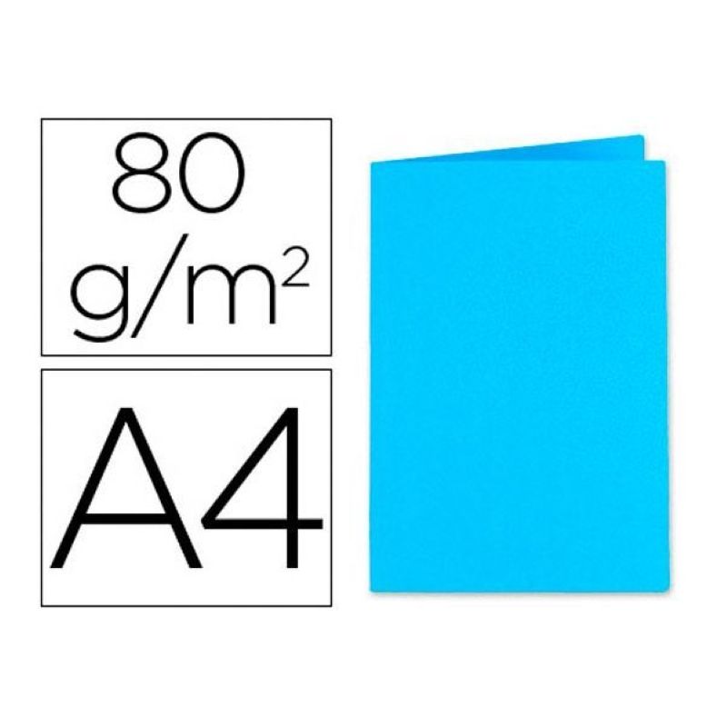 EXACOMPTA Paquet de 100 sous-chemises ROCK'S en carte 80 grammes coloris Bleu EXACOMPTA Paquet de 100 sous-chemises ROCK'S en carte 80 grammes coloris Bleu