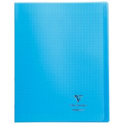 CLAIREFONTAINE Cahier piqûre 48 pages 24x32cm grands carreaux Seyès