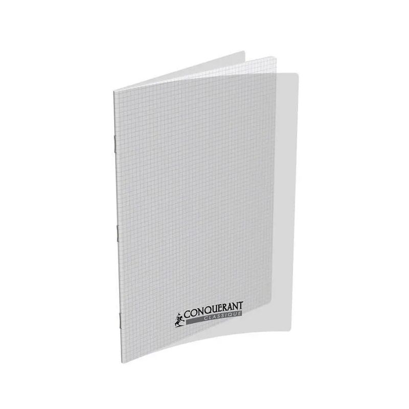 CONQUERANT Cahier piqûre 24x32cm 48 pages 90g grands carreaux Séyès CONQUERANT Cahier piqûre 24x32cm 48 pages 90g grands carreaux Séyès