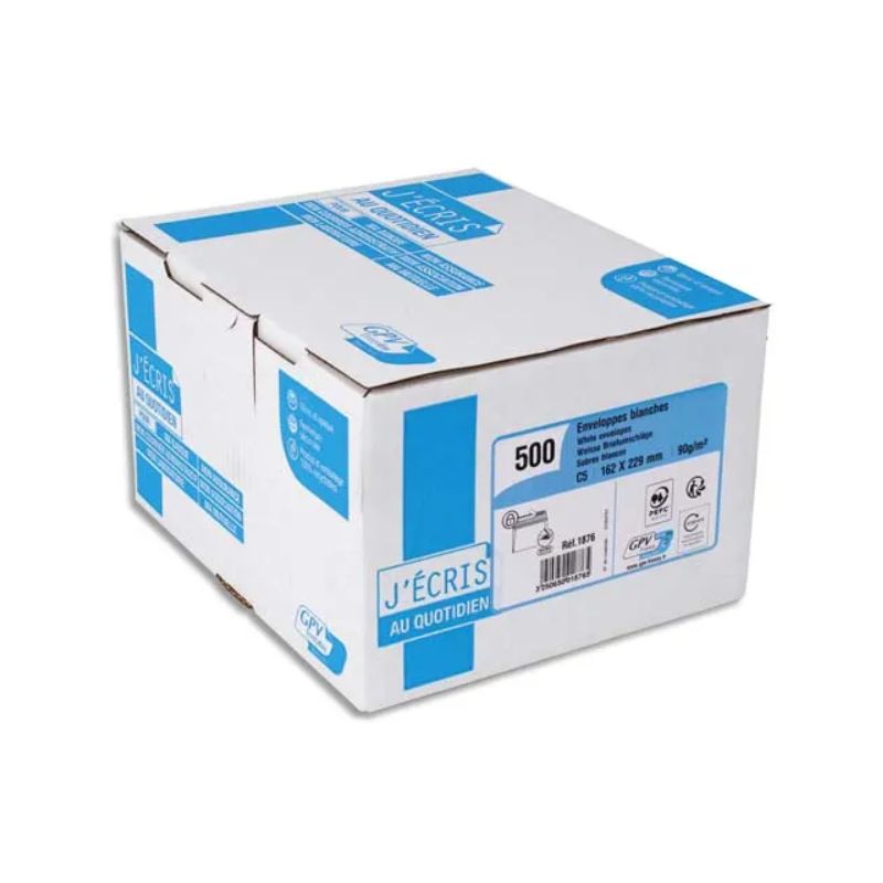 GPV B/500 ENV C5 AUTADH 90G NF PFEC 1876 GPV B/500 ENV C5 AUTADH 90G NF PFEC 1876