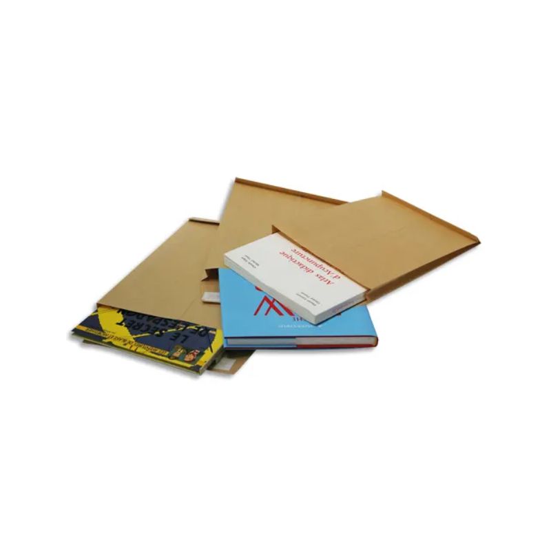 BONG Paquet de 50 pochettes kraft Milleraies auto-adhésives 120g 3 soufflets 229x324mm C4 fenêtre 50x110 BONG Paquet de 50 pochettes kraft Milleraies auto-adhésives 120g 3 soufflets 229x324mm C4 fenêtre 50x110