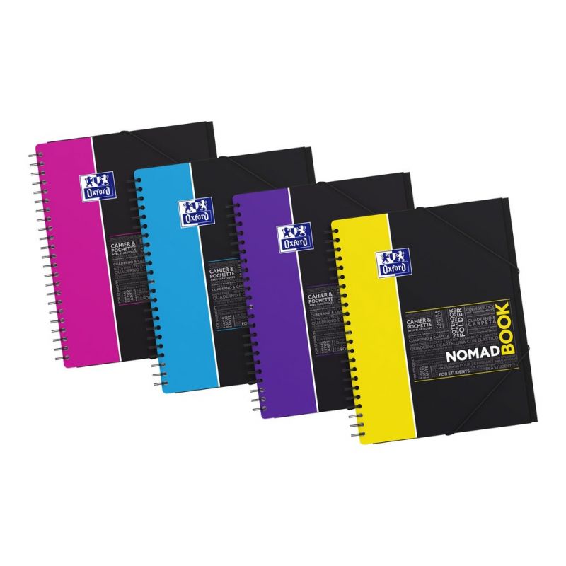 OXFORD Nomadbook 160 pages petits carreaux (technologie réglure SCRIBZEE) Format A4+ OXFORD Nomadbook 160 pages petits carreaux (technologie réglure SCRIBZEE) Format A4+