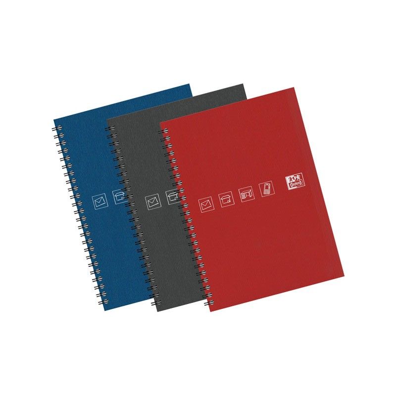 OXFORD Répertoire téléphonique HOMEBOOK format A5 couverture souple spirale 144 pages 90g OXFORD Répertoire téléphonique HOMEBOOK format A5 couverture souple spirale 144 pages 90g