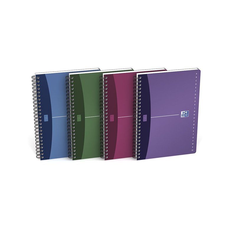 OXFORD Répertoire spirales format 14,8x21cm 180 pages réglure ligné 7mm OXFORD Répertoire spirales format 14,8x21cm 180 pages réglure ligné 7mm