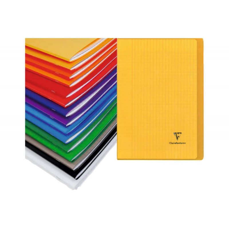 CLAIREFONTAINE Cahier KOVERBOOK 96 pages grands carreaux Séyès format A4 CLAIREFONTAINE Cahier KOVERBOOK 96 pages grands carreaux Séyès format A4