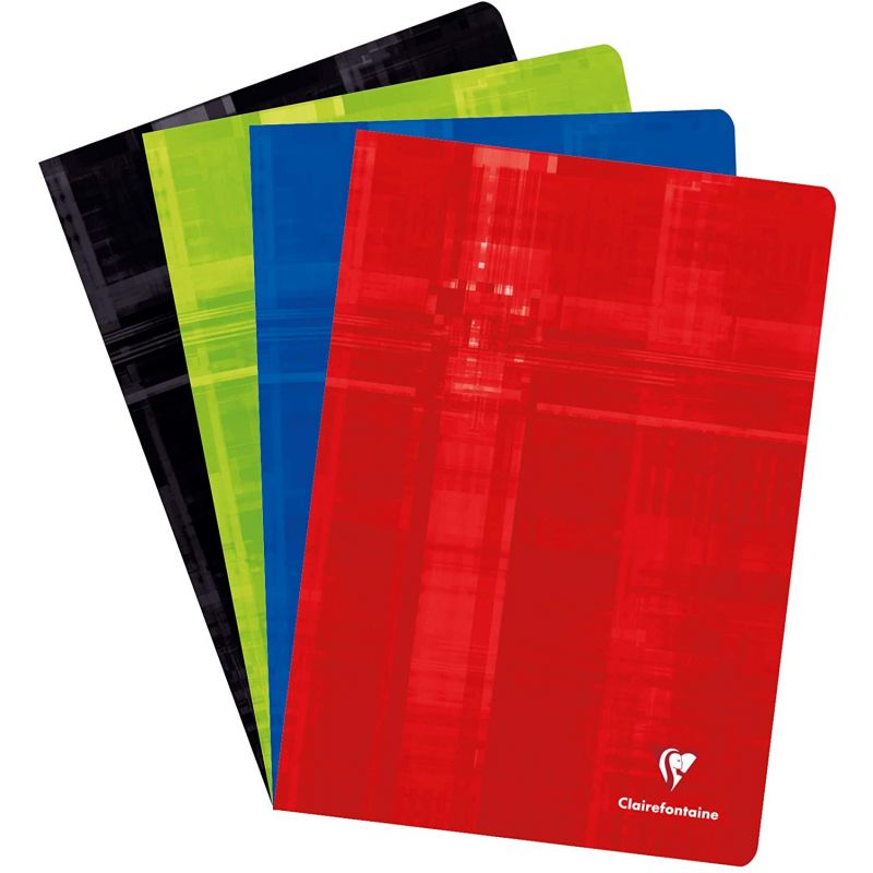 CLAIREFONTAINE Cahier 24X32 cm 48 pages grands carreaux Séyès CLAIREFONTAINE Cahier 24X32 cm 48 pages grands carreaux Séyès