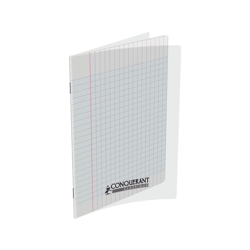 CONQUERANT Cahier 24x32 cm 96 pages 90g grands carreaux Séyès CONQUERANT Cahier 24x32 cm 96 pages 90g grands carreaux Séyès