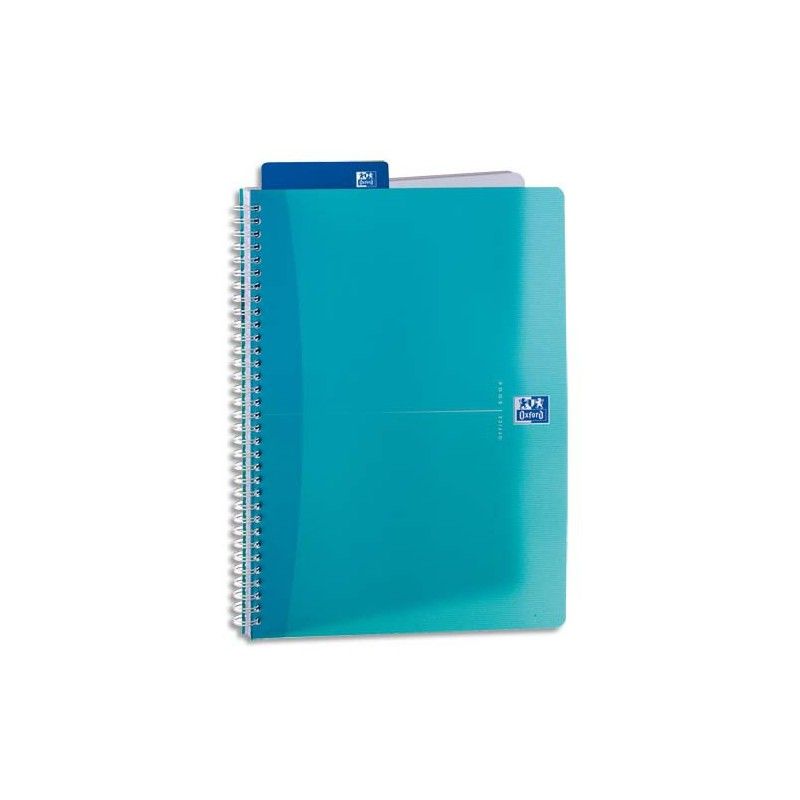 OXFORD Cahier COLOR reliure spirale format 14.8x21cm 180 pages petits carreaux OXFORD Cahier COLOR reliure spirale format 14.8x21cm 180 pages petits carreaux