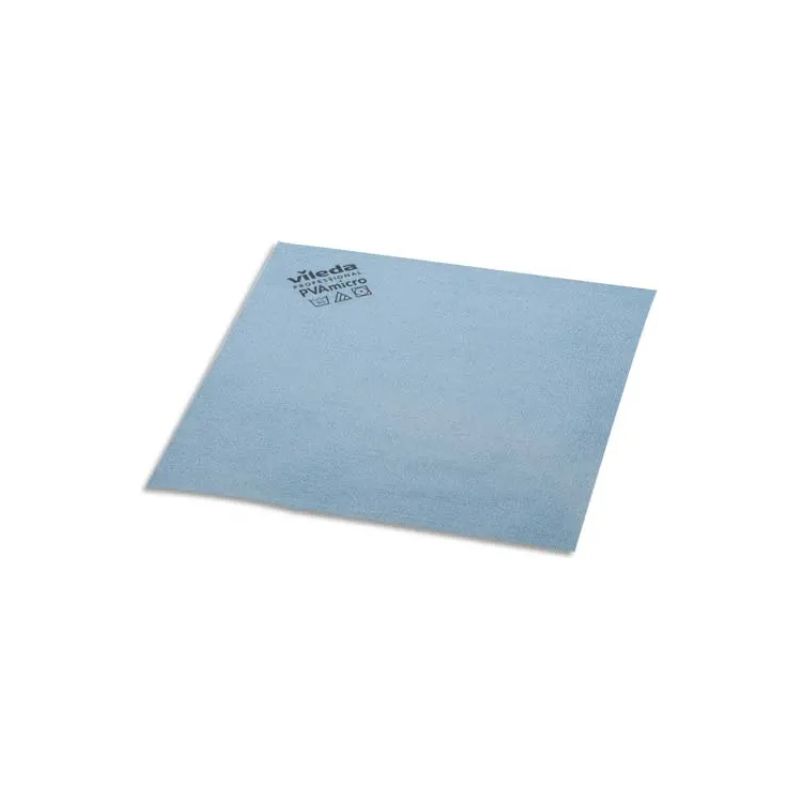 VILEDA Paquet de 5 Lavettes en microfibre recouvert de PVA - Dimensions L38 x H35 x P0,1 cm bleu VILEDA Paquet de 5 Lavettes en microfibre recouvert de PVA - Dimensions L38 x H35 x P0,1 cm bleu