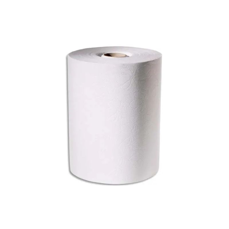 TORK Lot de 6 Rouleaux d'essuie-mains pour distributeur électronique 2 plis 143m, largeur 24,7 cm Blanc