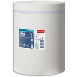 TORK Lot de 6 Bobines papier d'essuyage Plus dévidage central M2 160m Format prédécoupé 24,5x35 cm Blanc