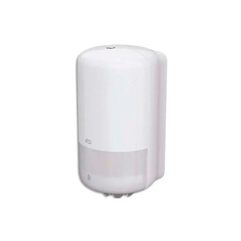 TORK Distributeur M1 pour Mini Bobine dévidage central, verrouillage à clé L17,4 x H32,1 x P16,5 cm Blanc