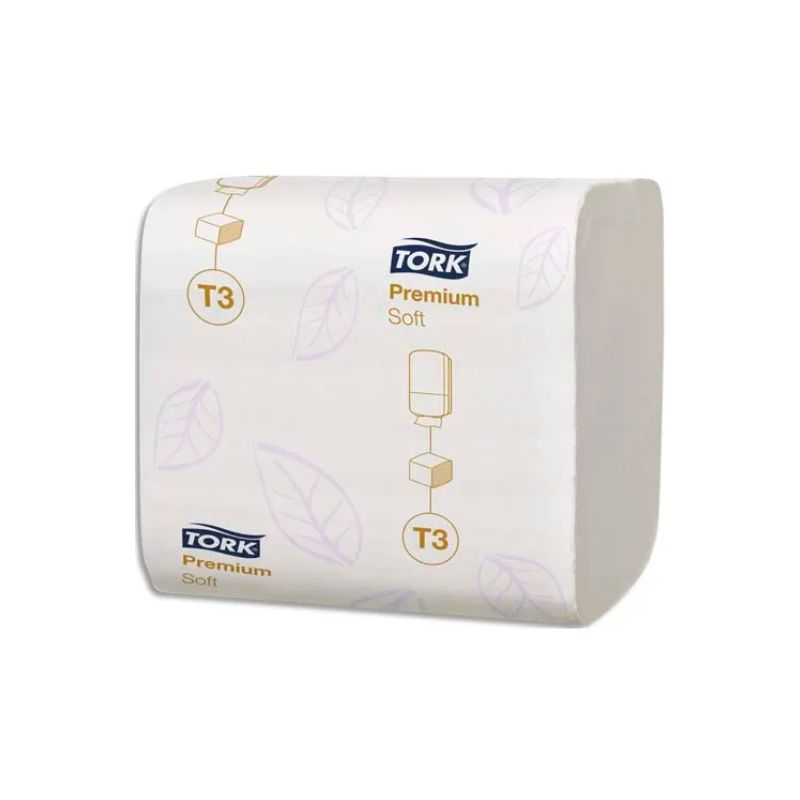 TORK Colis de 30 paquets de Papier toilette Premium doux 2 plis 252 feuilles, format 11 x 19 cm Blanc TORK Colis de 30 paquets de Papier toilette Premium doux 2 plis 252 feuilles, format 11 x 19 cm Blanc