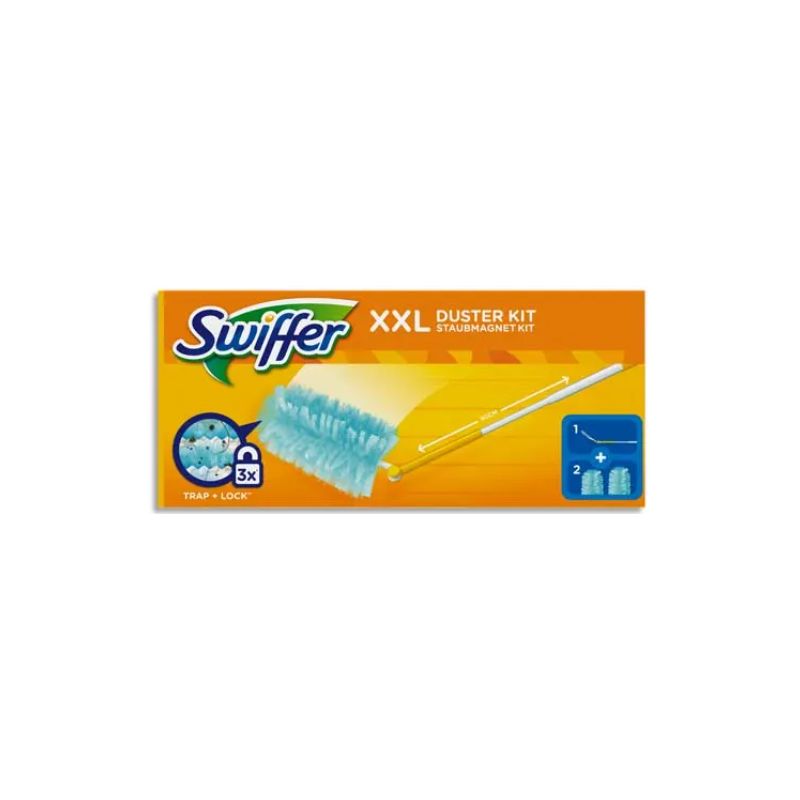 SWIFFER Kit de démarrage poignée + plumeaux SWIFFER Kit de démarrage poignée + plumeaux