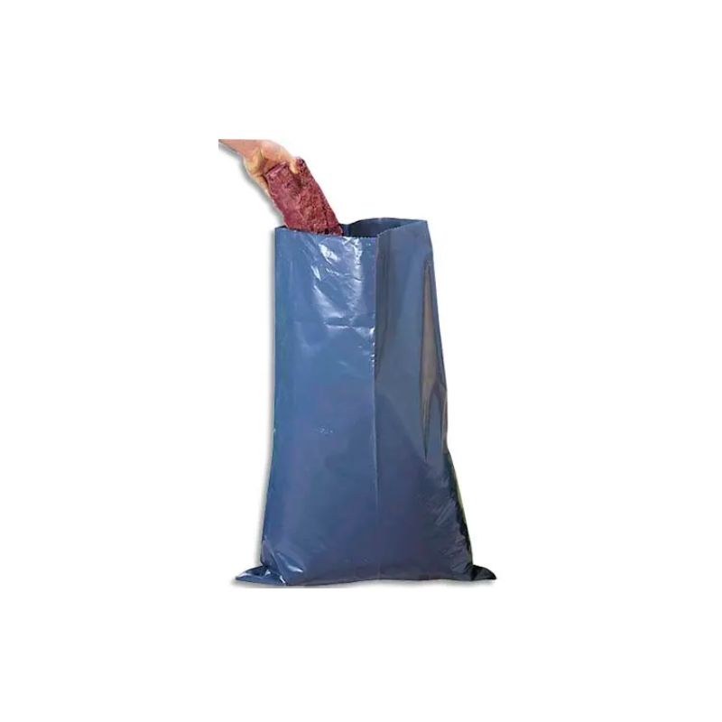 Lot de 50 sacs à gravats en polyéthylène Gris 50 litres 140 microns Lot de 50 sacs à gravats en polyéthylène Gris 50 litres 140 microns