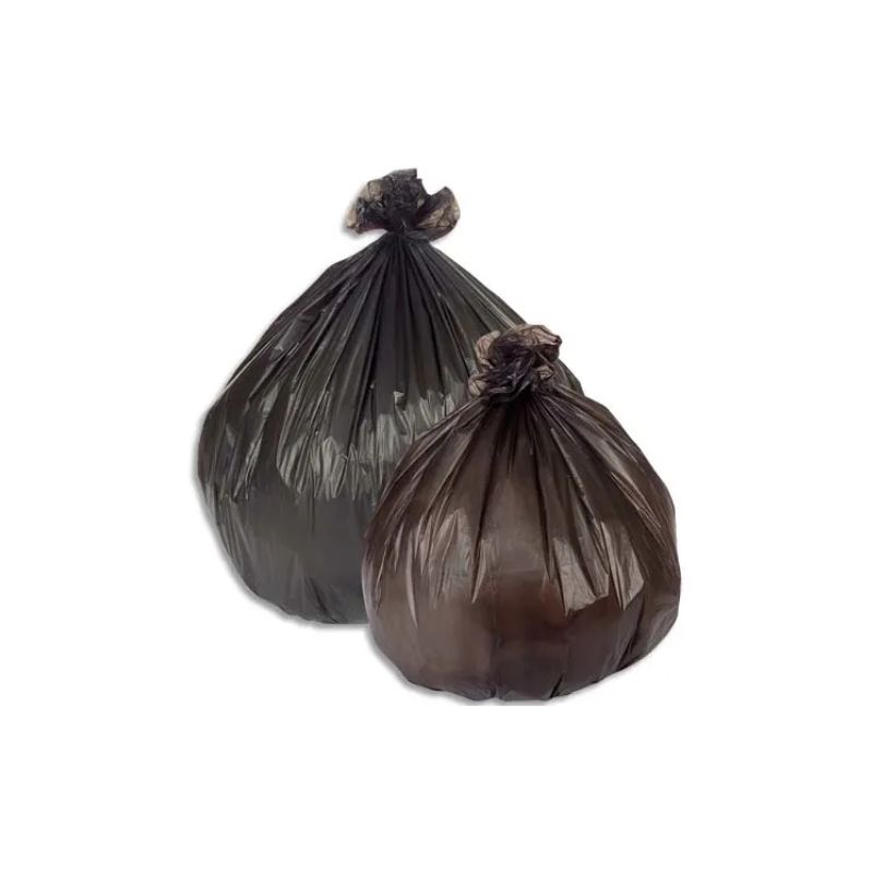Boîte de 500 sacs poubelles 100 litres Noir 18 microns Boîte de 500 sacs poubelles 100 litres Noir 18 microns