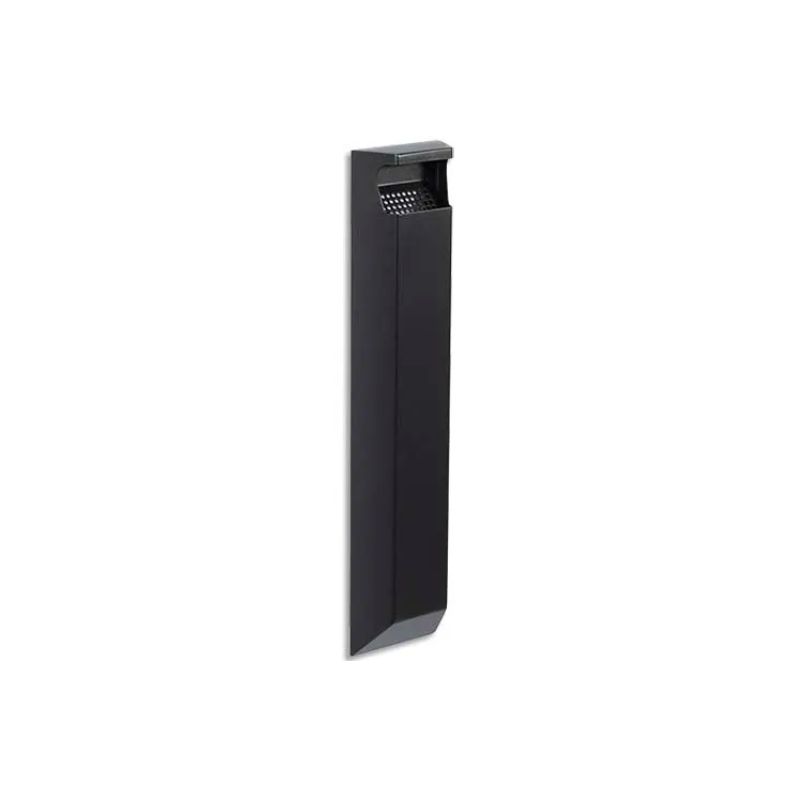 ROSSIGNOL Cendrier d'extérieur mural 3 Litres en acier poudré polyester - Dim. L12 x H55 x P5 cm ROSSIGNOL Cendrier d'extérieur mural 3 Litres en acier poudré polyester - Dim. L12 x H55 x P5 cm