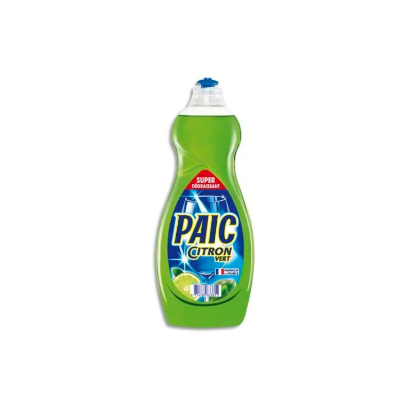 PAIC CITRON Flacon de 750 ml de iquide vaisselle main parfumé citron Vert PAIC CITRON Flacon de 750 ml de iquide vaisselle main parfumé citron Vert