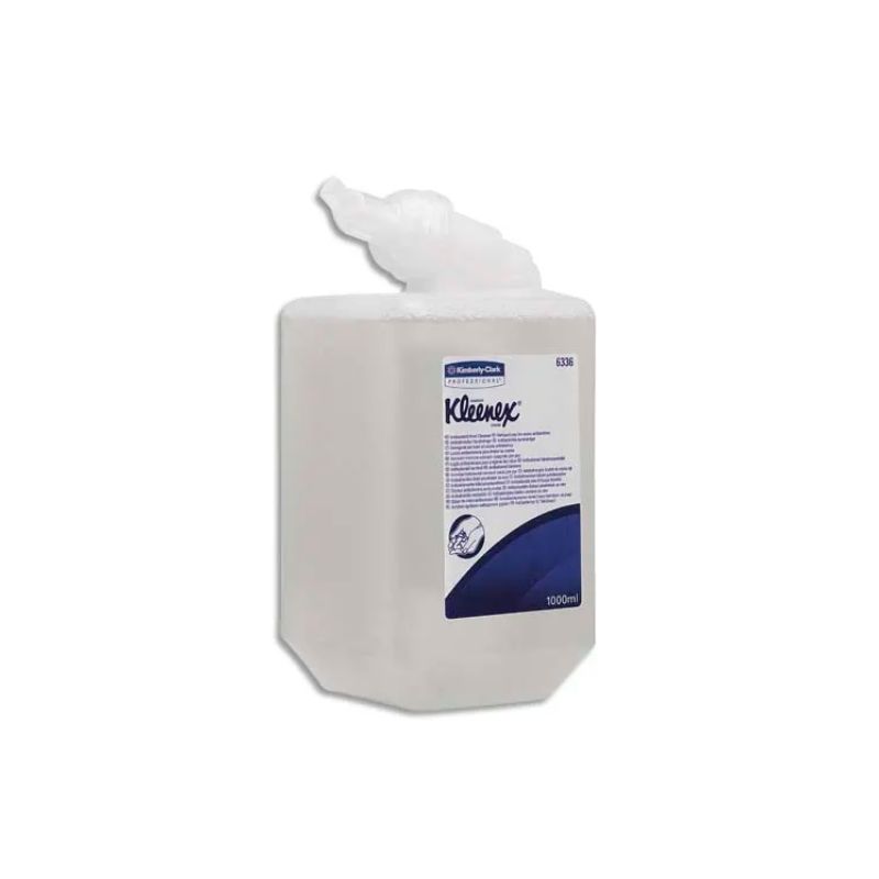 KLEENEX Recharge d'1 Litre Crème lavante antiseptique sans colorant ni parfum pour distributeur Aquarius KLEENEX Recharge d'1 Litre Crème lavante antiseptique sans colorant ni parfum pour distributeur Aquarius