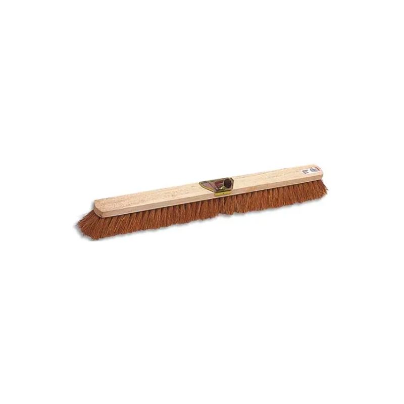 BROSSERIE THOMAS Balai coco d'intérieur monture en bois douille en métal Largeur 100 cm