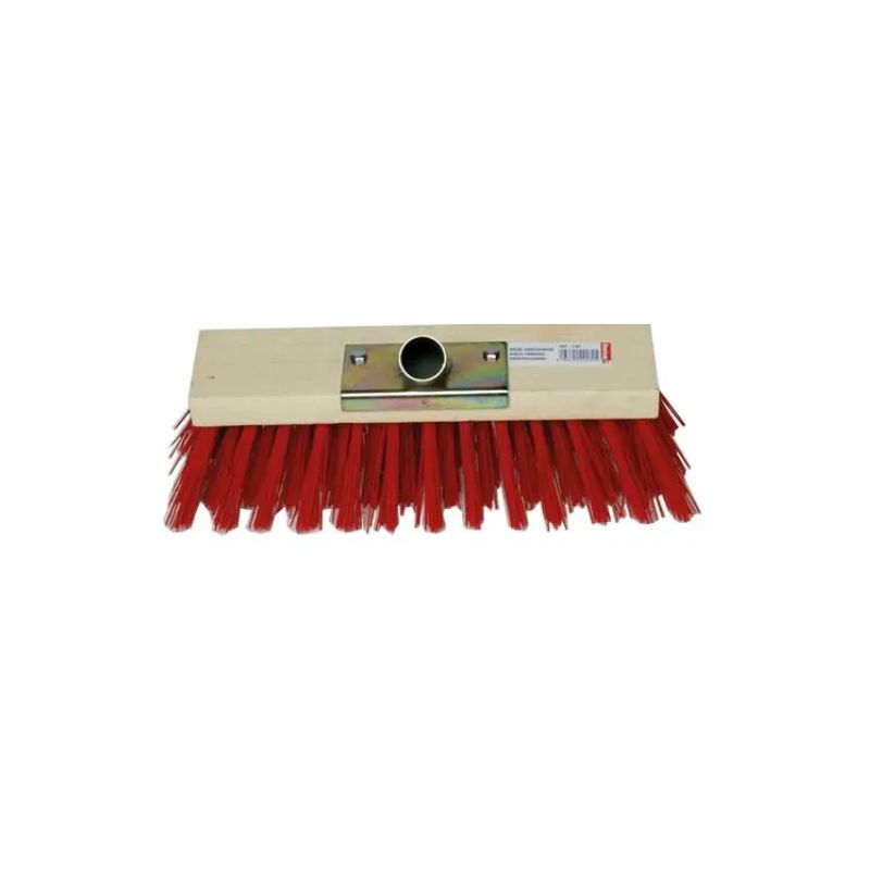 BROSSERIE THOMAS Balai cantonnier d'extérieur monture bois fibre PVC douille en métal Largeur 30 cm BROSSERIE THOMAS Balai cantonnier d'extérieur monture bois fibre PVC douille en métal Largeur 30 cm